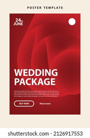 landing page template website presentation digital marketing flat design startup event wedding