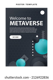 landing page template website presentation digital marketing flat design startup event metaverse