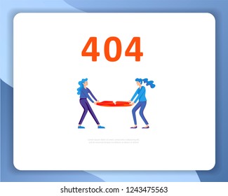 Landing page templates Error page illustration with People characters and cat. Page not found. Vector concept illustration for 404 error with Funny cartoon workers
