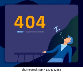 Landing page templates Error page illustration with People characters and cat. Page not found. Vector concept illustration for 404 error with Funny cartoon workers