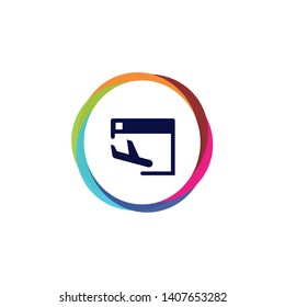 Landing Page - Vector App Icon