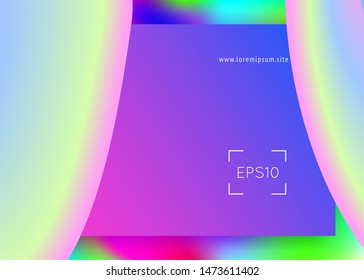 Landing page. Vibrant mobile, interface layout. Holographic 3d backdrop with modern trendy blend. Vivid gradient mesh. Landing page with liquid dynamic elements and fluid shapes.