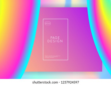 Landing page. Vivid gradient mesh. Holographic 3d backdrop with modern trendy blend. Neon ui, app layout. Landing page with liquid dynamic elements and fluid shapes.