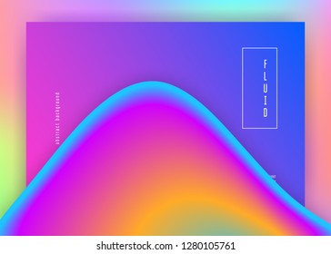 Landing page. Vivid gradient mesh. Holographic 3d backdrop with modern trendy blend. Minimalist ui, app composition. Landing page with liquid dynamic elements and fluid shapes.