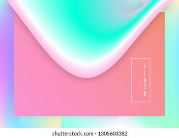 Landing page. Vivid gradient mesh. Colorful ui, app layout. Holographic 3d backdrop with modern trendy blend. Landing page with liquid dynamic elements and fluid shapes.