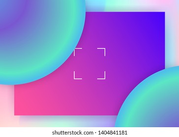 Landing page. Vivid gradient mesh. Neon interface, app frame. Holographic 3d backdrop with modern trendy blend. Landing page with liquid dynamic elements and fluid shapes.