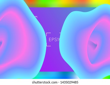 Landing page. Vivid gradient mesh. Holographic 3d backdrop with modern trendy blend. Bright app, mobile frame. Landing page with liquid dynamic elements and fluid shapes.