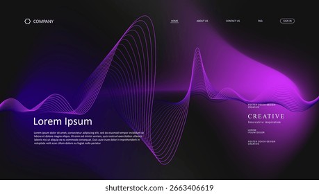 landing page for webpage background design	