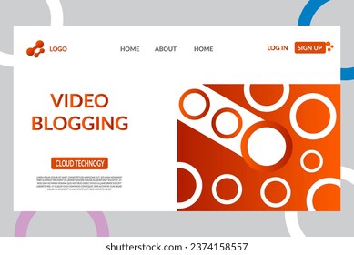 landing page website  design templates  illustrator