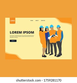 Landing page for website - Website Template ui design