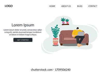 Landing Page Work From Home