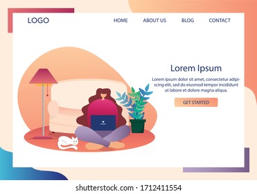 Landing Page Work From Home