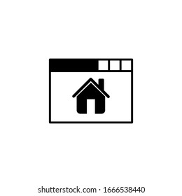 Landing web page vector illustration concept icon