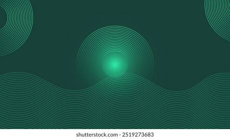 Landingpage Background wave curvy lines