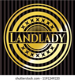 Landlady golden emblem