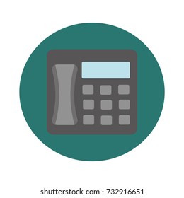 Landline Colored Vector Icon
