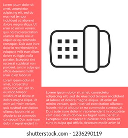landline phone vector icon eps 10
