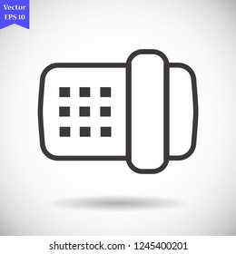 landline phone vector icon eps 10