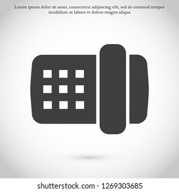 landline phone vector icon eps 10