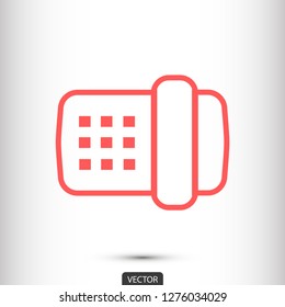 landline phone vector icon eps 10