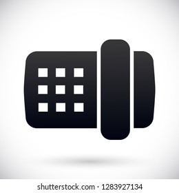 landline phone vector icon eps 10