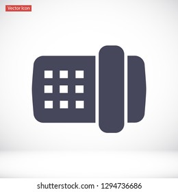 landline phone vector icon eps 10