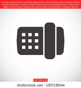 landline phone vector icon eps 10