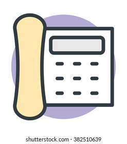 Landline Vector Icon