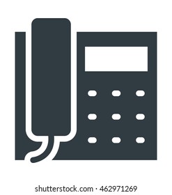 Landline Vector Icon