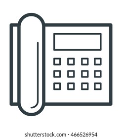 Landline Vector Icon