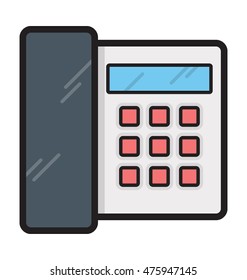 Landline Vector Icon