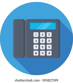 Icono de vector de línea fija