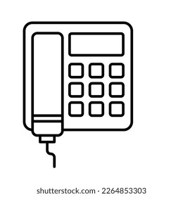 Landline-Vektorsymbol leicht zu ändern

