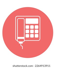 Landline Vector Icon easily modify

