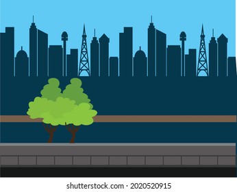 wegweisende, moderne Grafik. Hinterstreifen