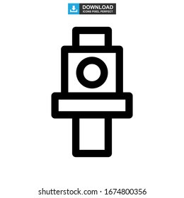 landmark big ben icon or logo isolated sign symbol vector illustration - high quality black style vector icons
