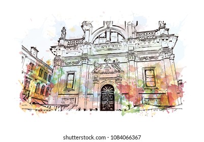 255 Dubrovnik sketch Stock Vectors, Images & Vector Art | Shutterstock