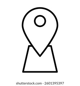 Landmark Icon Vector Line Icon Design