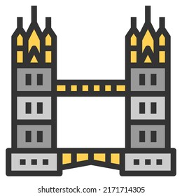 LANDMARK Icon Vector Symbol  Simple Design For Using In Graphics Web Report Logo Infographics