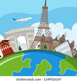 Landmarks around the world