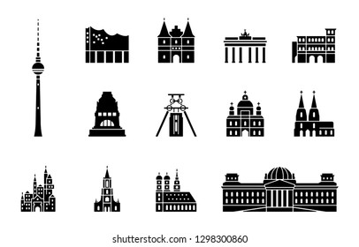 Landmarks of Germany - Iconset (Icons)