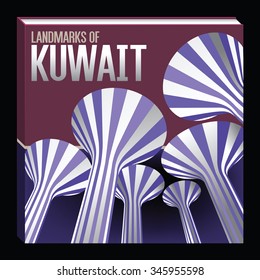 Landmarks Of Kuwait Fictive Square Book Concept