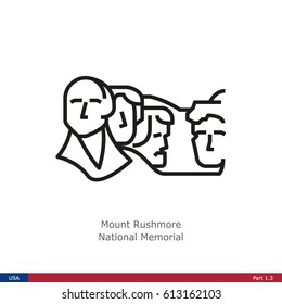 Landmarks of the USA - Mount Rushmore: National Memorial