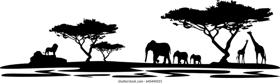 269,988 Silhouette africa Images, Stock Photos & Vectors | Shutterstock