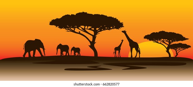 Baobab tree illustration Images, Stock Photos & Vectors | Shutterstock