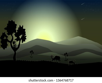 Landscape African Desert