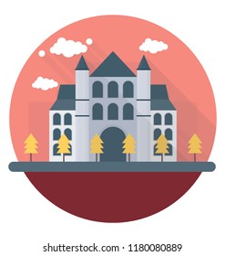 
Landscape architecture having temple design 
