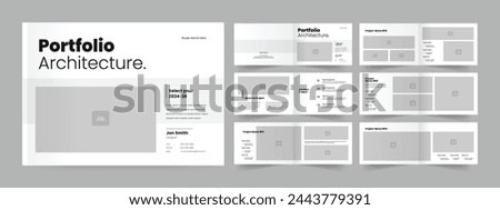 Landscape Architecture Portfolio Design Template