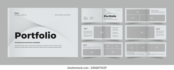 Landscape architecture portfolio  interview portfolio template