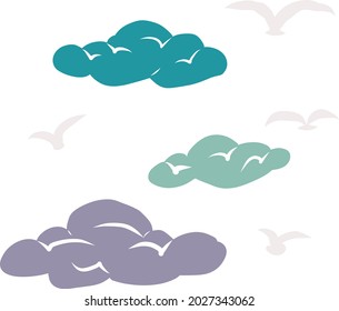 Landscape art work for decoration
